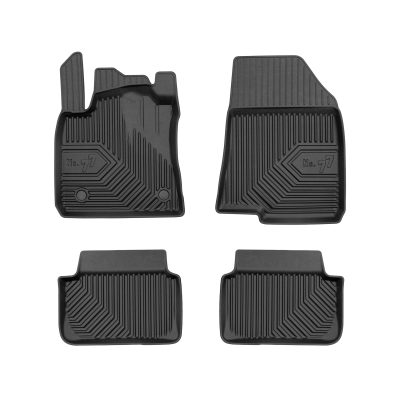 PACK 4 TAPETES BORRACHA NO.77 DACIA LOGAN III SEDAN 2020->