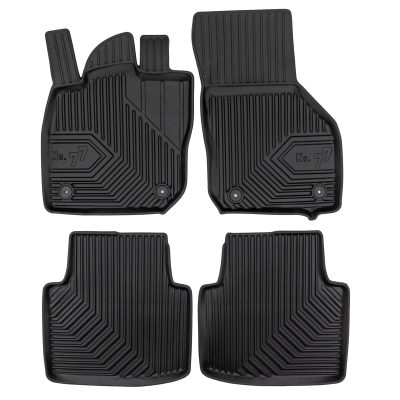 PACK 4 TAPETES BORRACHA NO.77 SKODA SUPERB IV 2023->