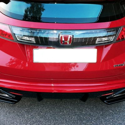 Difusores laterais traseiros HONDA CIVIC VIII TYPE-R GP
