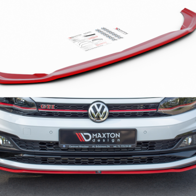 FRONT SPLITTER V.2 VW POLO MK6 GTI