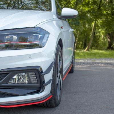 FRONT SPLITTER V.5 VW POLO MK6 GTI