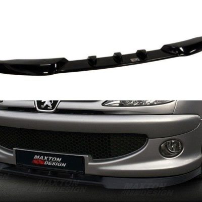 FRONT SPLITTER PEUGEOT 206 (for: CC, RC, GTI, S16, XSI, XS, SPORT)
