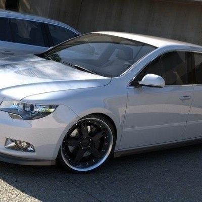 Splitter frontal Skoda Superb Mk2