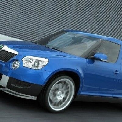 FRONT SPLITTER SKODA YETI