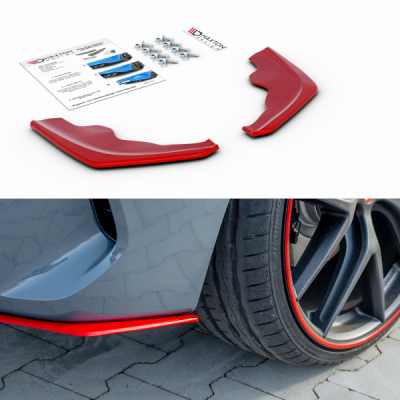 Splitters laterais traseiros V.2 for BMW 1 F40 M-Pack