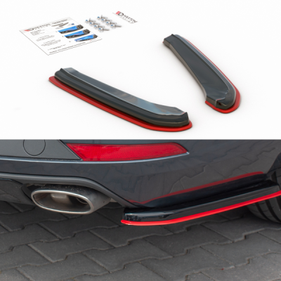 Splitters laterais traseiros V.4 Seat Leon Cupra Mk3 FL Sportstourer