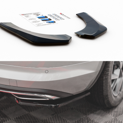 Splitters laterais traseiros Skoda Kodiaq Mk1 Sportline