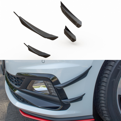 Front Bumper Wings (Canards) VW Polo GTI Mk 6