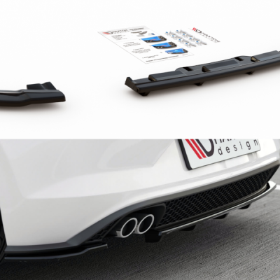 Splitter Central Traseiro (with vertical bars) VW Polo 6 GTI Mk6