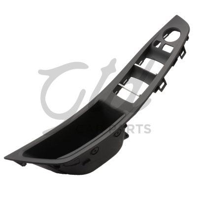 Puxador Condutor Preto BMW Série 5 F10 F11 F18 2010-2017 C/ Espelho Rebatível