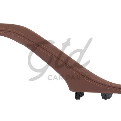Puxador Direito Castanho C/ Pele BMW Série 5 F10 F11 F18 2010-2017