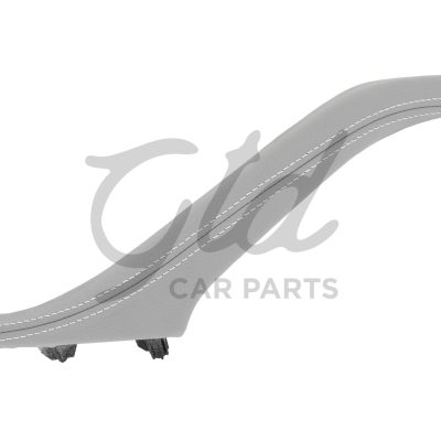 Puxador Esquerdo Cinza C/ Pele BMW Série 5 F10 F11 F18 2010-2017