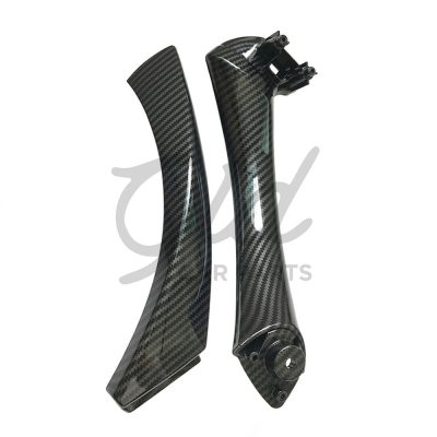 Puxador Preto Efeito Carbono Esquerdo BMW Série 3 E90 E91 2005-2012