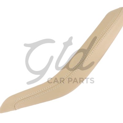Capa Puxador Traseiro Esquerdo Pele Bege BMW X5 X6 F15 F16 2014-2018