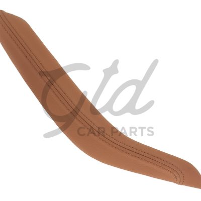 Capa Puxador Direito Pele Champanhe BMW X5 X6 F15 F16 2014-2018