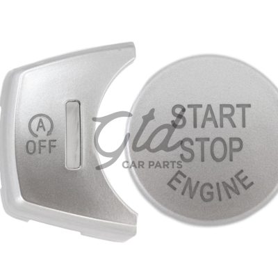 Botões Start Stop + Auto OFF Cinza Prata BMW X3 X4 X5 X6 F25 F26 F15 F16 2011-2018 VERSÃO 1