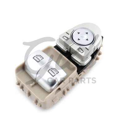 Comutador Vidros Condutor Bege Mercedes-Benz W205 2015-2021 S/ Esp Rebatível