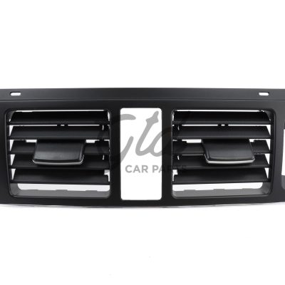 Ventilação Central Frontal Preta Mercedes-Benz Classe C W204 2007-2011 S/ Recorte p/ Botões