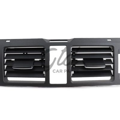 Ventilação Central Frontal Cinza Escuro Mercedes-Benz Classe C W204 2007-2011 S/ Recorte p/ Botões