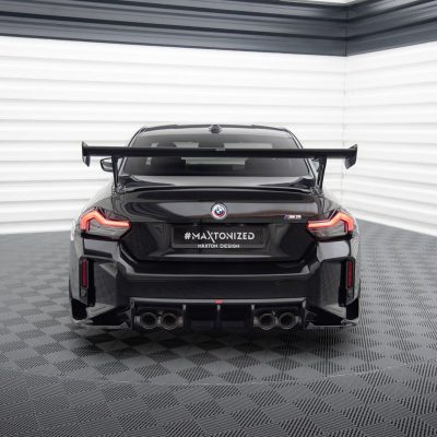 Carbon Fiber Spoiler With External Brackets Uprights BMW M2 G87 / M240i / 2 M-Pack / 2 Standard G42