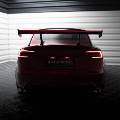Carbon Spoiler + LED Tesla Model 3
