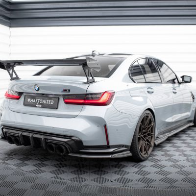 Carbon Spoiler With External Brackets Uprights BMW M3 G80 / M340i G20 / 3 M-Pack G20 / 3 Standard G20