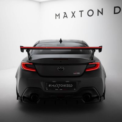 Carbon Spoiler With External Brackets Uprights + LED Toyota GR86 / Subaru BRZ Mk2