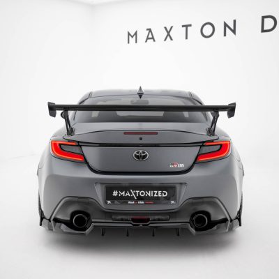 Carbon Spoiler With External Brackets Uprights Toyota GR86 / Subaru BRZ Mk2