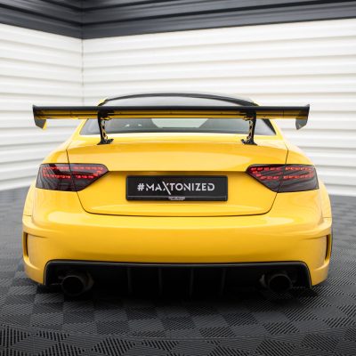 Carbon Spoiler With Internal Brackets Uprights Audi A5 Coupe 8T