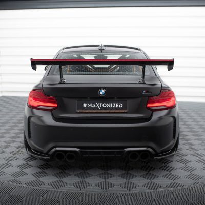 Carbon Spoiler With Internal Brackets Uprights BMW M2 F87 / 2 / 2 M-Pack F22