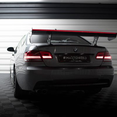 Carbon Spoiler With Internal Brackets Uprights + LED BMW 3 / M3 Coupe E92