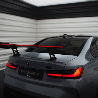Carbon Spoiler With Internal Brackets Uprights + LED BMW M3 G80 / M340i G20 / 3 M-Pack G20 / 3 Standard G20