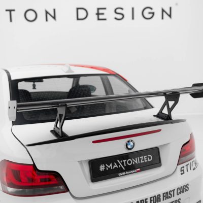 Carbon Spoiler With Internal Brackets Uprights V.1 BMW 1 M E82