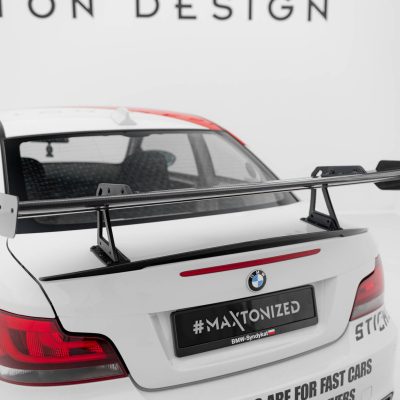 Carbon Spoiler With Upper Swan Mounting  BMW 1 M E82
