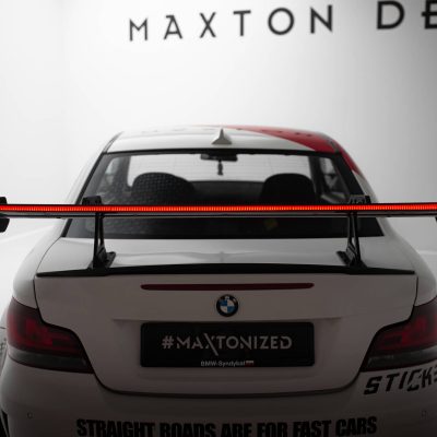 Carbon Spoiler With Upper Swan Mounting + LED BMW 1 M E82