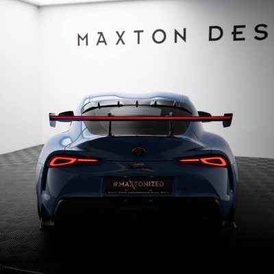 Carbon Spoiler With Upper Swan Mounting + LED Toyota Supra Mk5