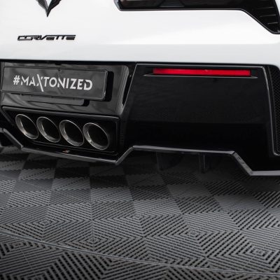 Central Rear Splitter (with vertical bars) Chevrolet Corvette C7