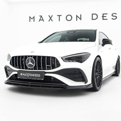 Front Splitter Mercedes-AMG CLA 35 Coupe / Shooting Brake C118 Facelift / X118 Facelift