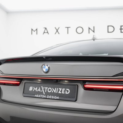 Prepreg Carbon Fiber Tailgate Spoiler BMW 7 G11 / G11 Facelift