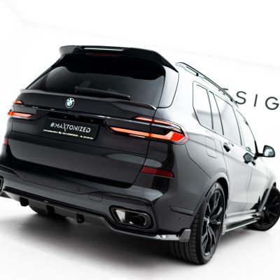 Prepreg Carbon Fiber Tailgate Spoiler (Upper) BMW X7 M-Pack G07 Facelift
