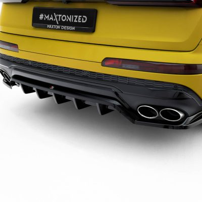 Rear Splitter (with vertical bars) Audi SQ7 Mk2 (4M) Facelift