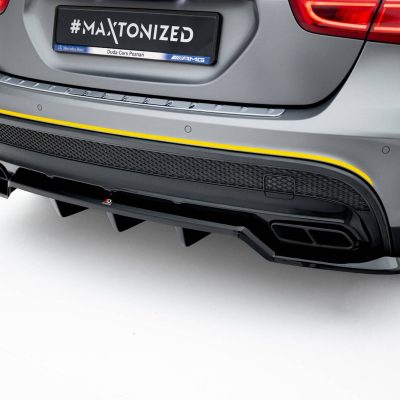 Rear Splitter (with vertical bars) V.2 Mercedes-Benz GLA 45 AMG X156