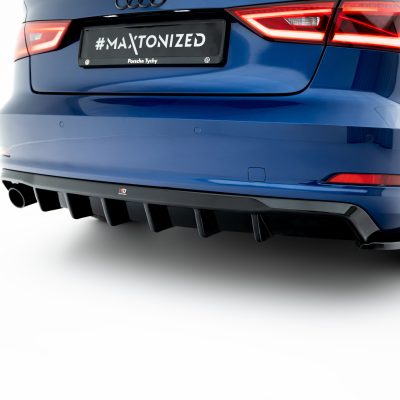Rear Valance Audi A3 Sedan 8V (Version with single exhaust tips on one side)