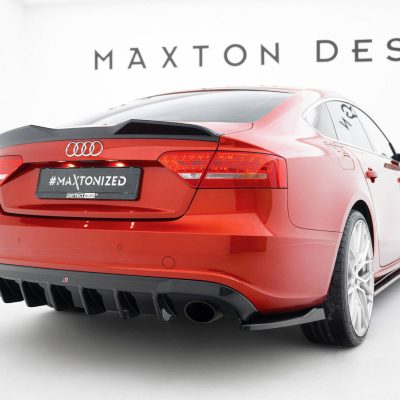 Rear Valance Audi A5 S-Line Sportback 8T (Version with single exhaust tips on both sides)