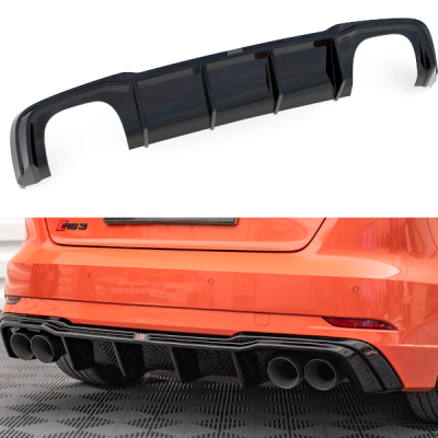Rear Valance + Milltek Sport Exhaust Audi RS3 Sportback 8V Facelift