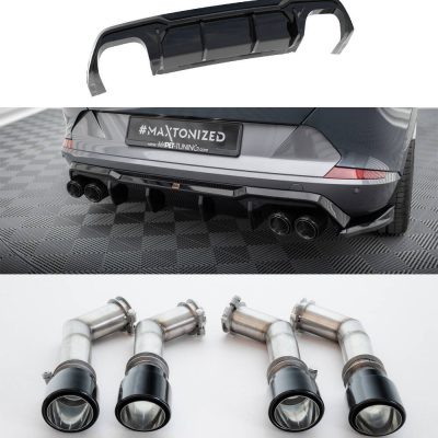 Rear Valance V.3 + Exhaust Tips Cupra Formentor VZ Mk1 / Mk1 Facelift