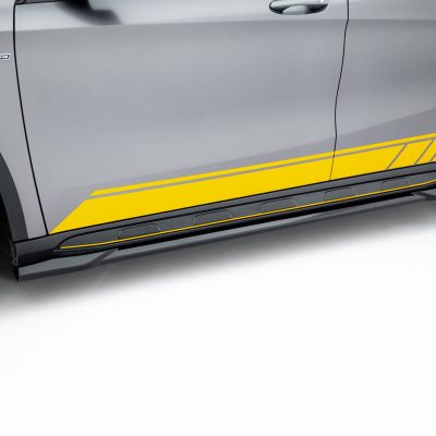 Side Skirts Diffusers V.2 Mercedes-Benz GLA 45 AMG X156