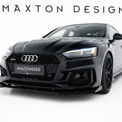 Street Pro Front Splitter + Flaps Audi RS5 Coupe / Sportback F5