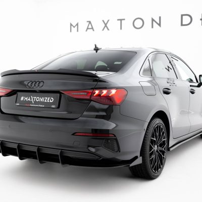 Street Pro Rear Diffuser + Flaps Audi A3 Sedan 8Y