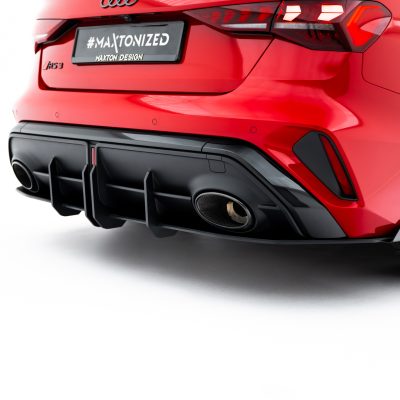 Street Pro Rear Diffuser + Flaps Audi RS3 Sedan 8Y Facelift